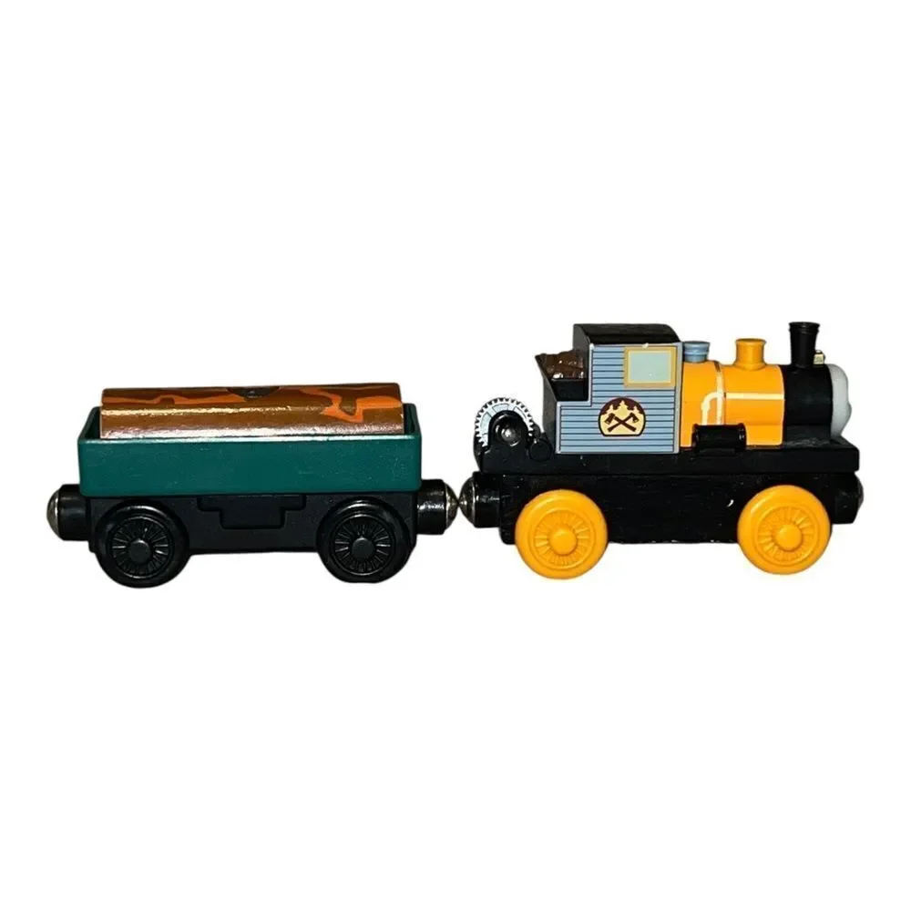 Thomas & Friends Wooden Railway Dash & Jumping Jobi Wood Car Set 2010